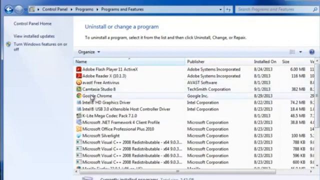 How to Uninstall Google Chrome Manually in Windows 7 смотреть онлайн
