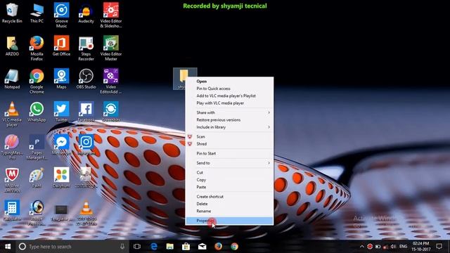 how to change folder icon in pc in hindi by shyamji technical смотреть онлайн