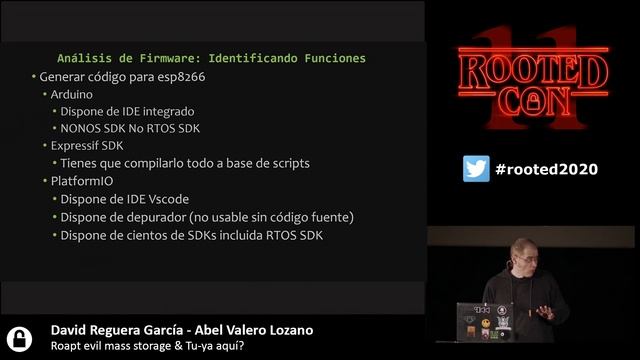 Roapt evil mass storage & Tu-ya aqui? Part 2 - Abel Valero [RootedCON2020-EN] смотреть онлайн