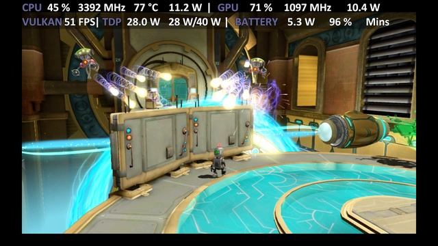 ONEXPLAYER 1S i7 1195G7 | Ratchet & Clank A Crack in Time | RPCS3 Iris Xe Performance смотреть онлайн