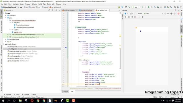 (LAST PART) Admob Native Advanced Ads (2019) with RecyclerView Android Studio Tutorial смотреть онлайн