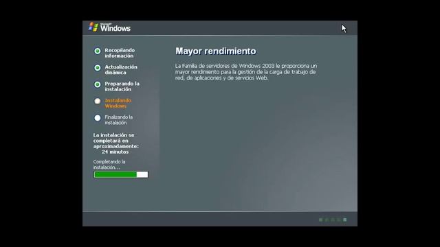 INSTALACION DE WINDOWS 2003 SERVER R2 SP1 смотреть онлайн