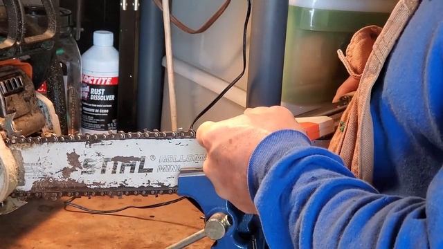STIHL 2 IN 1 EASY FILE CHAINSAW CHAIN SHARPENER. смотреть онлайн