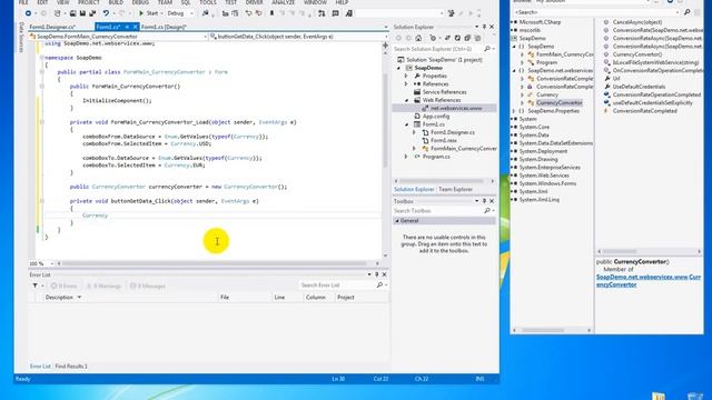 Visual Studio 2012 - C# SOAP Demo смотреть онлайн