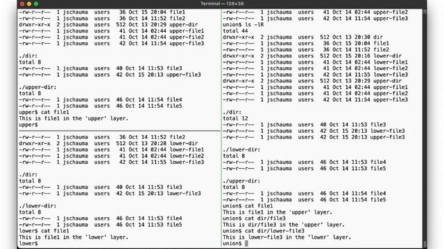 Advanced Programming in the UNIX Environment: Week 3, Segment 6 - Union Mounts and Whiteout Files смотреть онлайн