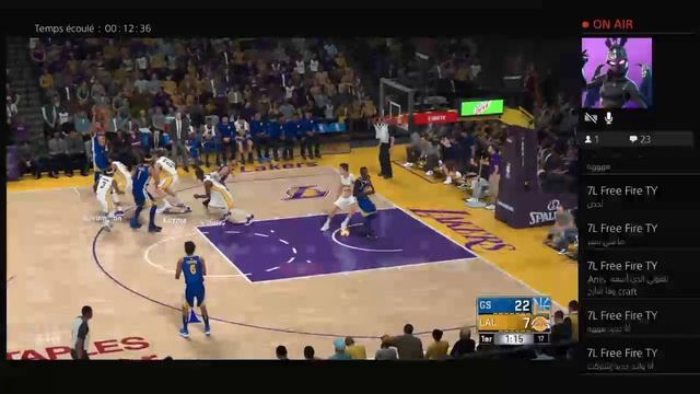 بث مباشر عن لعبة NBA 2K18 смотреть онлайн