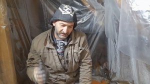 Печь для дачи (шведка) пошагово, распушка(противопожарные меры) heating stove часть 19