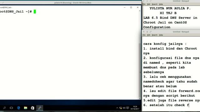 LAB 6.5 Bind DNS Server in Chroot Jail On Centos Configuration смотреть онлайн
