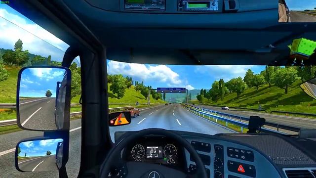 Ets2_1.37_4x2_Mercedes Actros V8_Pequena Gigante_Liverpool x Glasgow смотреть онлайн