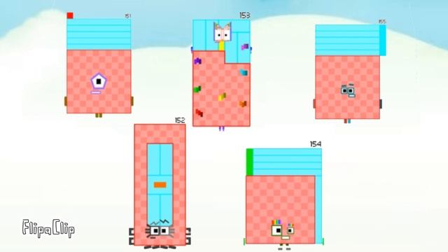 Numberblocks Band Retro 151-155 (Flipaclip Version) смотреть онлайн