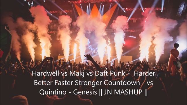 Hardwell vs MAKJ vs Daft Punk vs Quintino смотреть онлайн