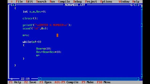 C Program to Find Whether a Given Number is Palindrome or Not || By Gmone Lab смотреть онлайн