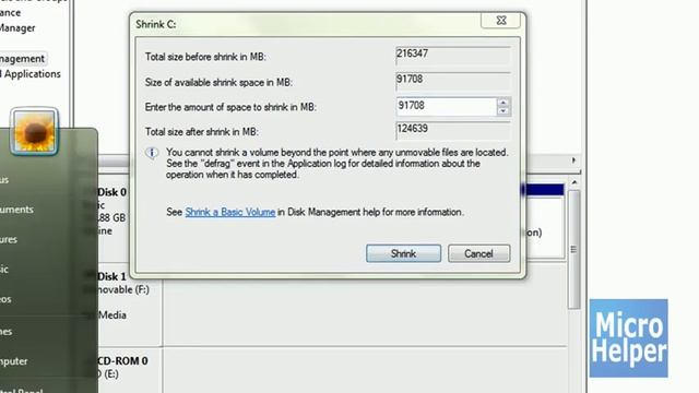 How to Make a Partition on Windows 7 YouTube 2 смотреть онлайн