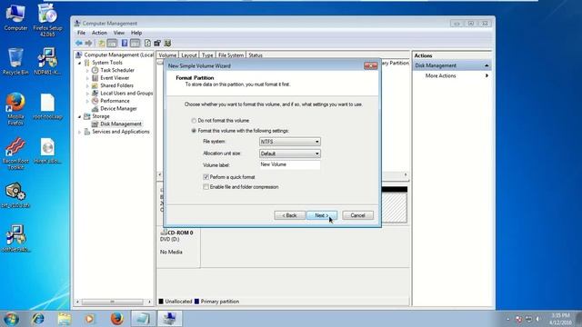 How to Partition Drive after Windows Installation. смотреть онлайн