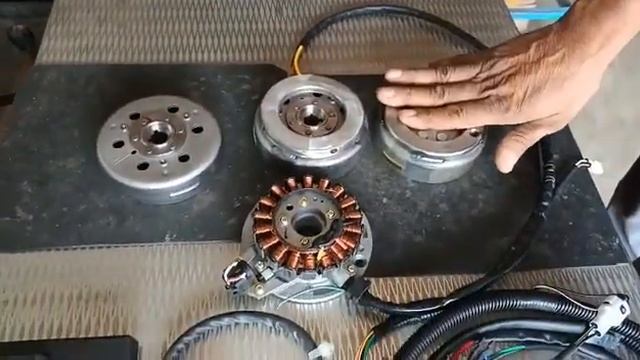 old model self motor alteration kit ,Hero Honda Splendor ,RX 135,tvs xl ACG kit, lowest price смотреть онлайн