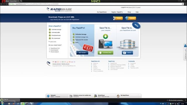Fraps 3.4.5 For Free Download! (HD) смотреть онлайн