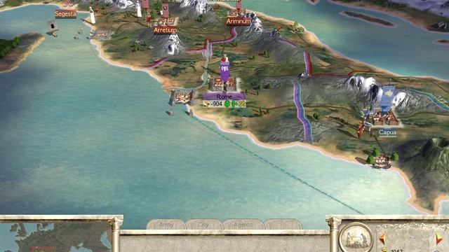 Rome:Total War SPQR Campaign Let's Play! Part 1 смотреть онлайн