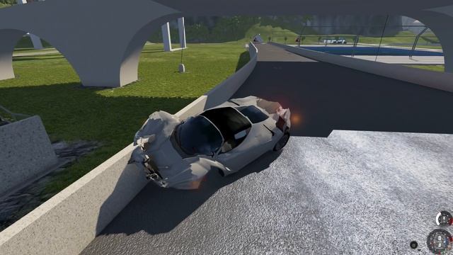 Which Automation Mod Can Fly The Furthest On Car Jump Arena? PART 4 - BeamNG Drive Mods смотреть онлайн