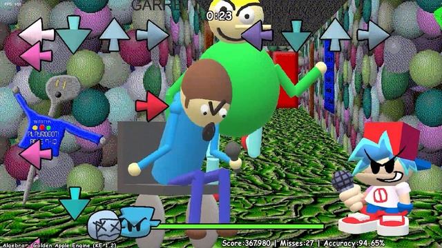 Friday Night Funkin' - Golden Apple V.S. Dave n Bambi - Tradução em PT-BR - (The full ass mod) смотреть онлайн