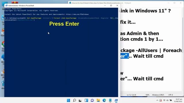How to Fix You'll Need A New App To Open This Windowsdefender Link Error In Windows 11 смотреть онлайн