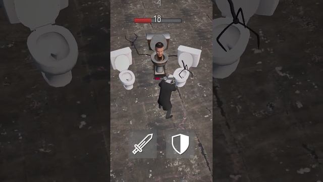 Toilet Fight - Gameplay Walkthrough [Android, iOS Game] смотреть онлайн