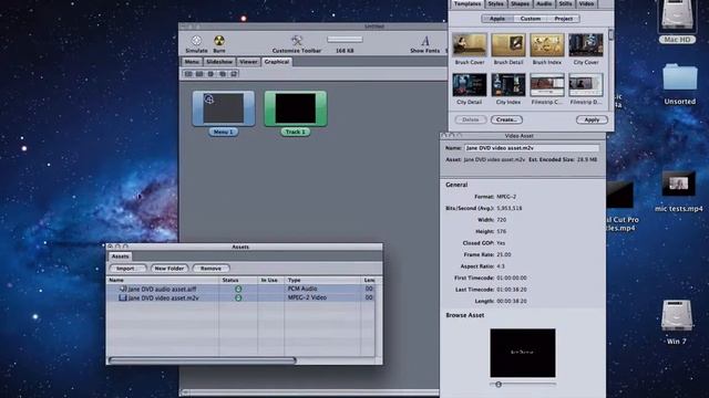Make A Simple DVD using DVD Studio Pro смотреть онлайн