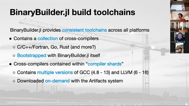 BinaryBuilder jl Distributing binary libraries for Julia packages - Mosè Giordano смотреть онлайн