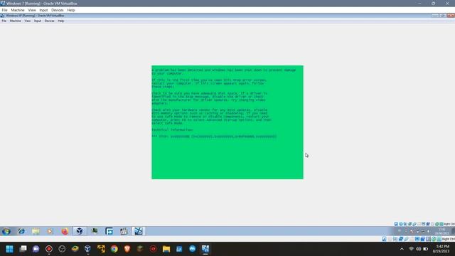 Windows XP bsod Vbox 6.0.0 and vbox 6.1.18 смотреть онлайн