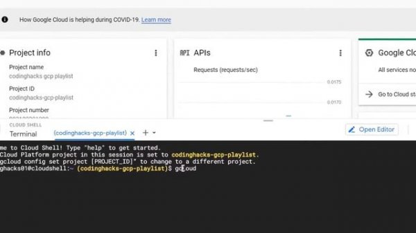 Google Cloud Shell - Introduction to Google Cloud Command Line Tool | Part 2