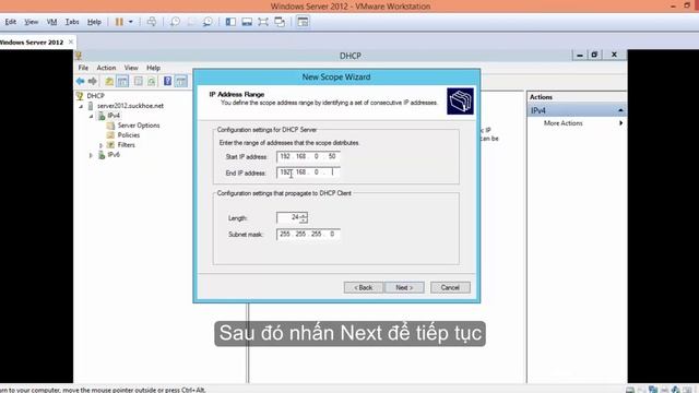 Cấu hình và cài đặt dịch vụ DHCP server trên Windows Server 2012 смотреть онлайн