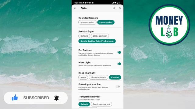 How To Change Skin Settings In Poweramp