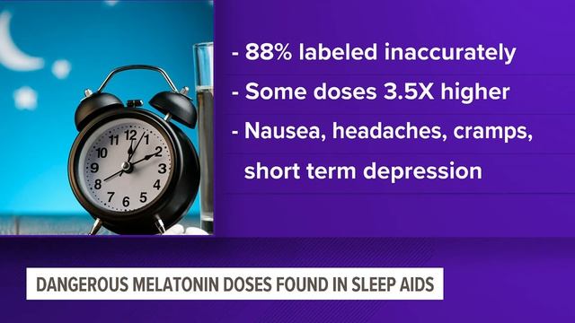Your sleep aid gummies may secretly contain dangerous amounts of melatonin | WQAD News 8 смотреть онлайн