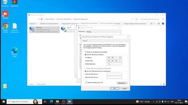 How to set static IP in windows PC #windows #windows10 #ipaddress #staticip смотреть онлайн