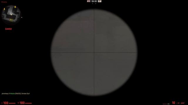 CS:GO - Mirage Top Mid Oneway Smoke Tutorial смотреть онлайн