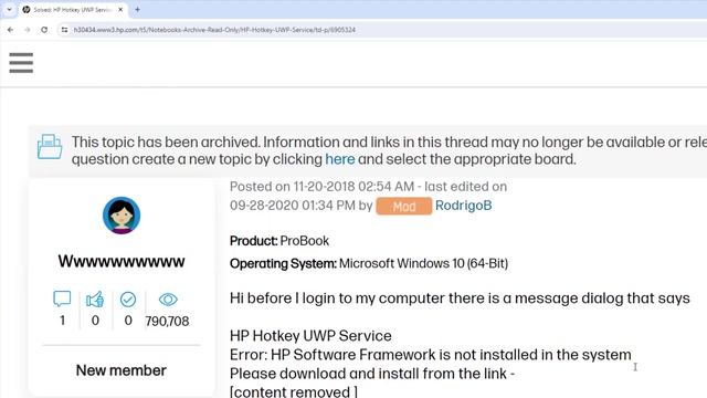 HP Software Framework Is Not Installed Or Not Running - Windows 11 - Windows 10 смотреть онлайн