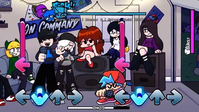 Starlight Mayhem Rebooted - No Cutscenes [Perfect Combo, Hard Difficulty] - Friday Night Funkin' смотреть онлайн