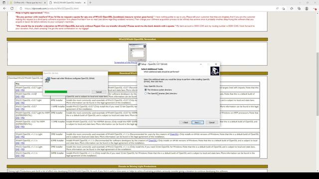 Open SSL Installation sous windows смотреть онлайн