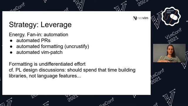 Justin Keyes - Neovim roadmap смотреть онлайн