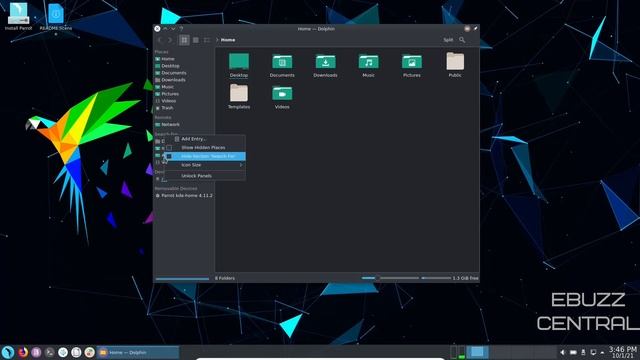 Parrot OS Home Edition - Daily Driver, Privacy And Security Development смотреть онлайн