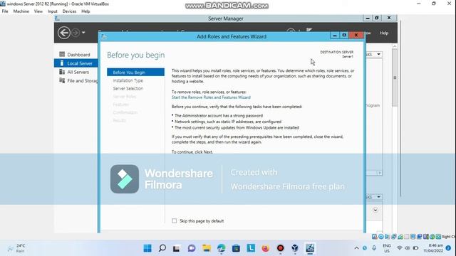 Installation of active Directory смотреть онлайн
