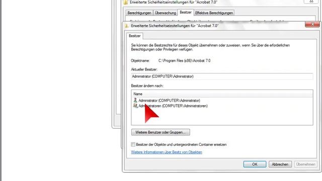 1.Teil Benutzer Rechte vergeben / Benutzer einrichten / Windows 7 Professional (64 Bit) смотреть онлайн