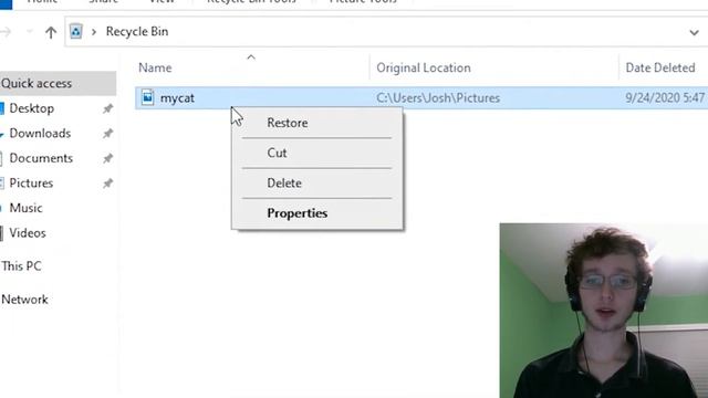 Tech Tip: How to Restore Deleted Files on a Windows Computer смотреть онлайн