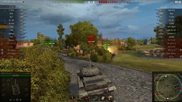 Т-62А максимальный урон (11476 dmg) | World of Tanks | Рыбацкая бухта |T-62A maximum damage смотреть онлайн