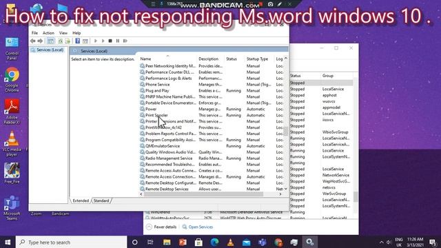 How to Fix not responding Ms.word windows 10. смотреть онлайн