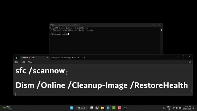 Services.msc Not Opening in Windows 11 смотреть онлайн