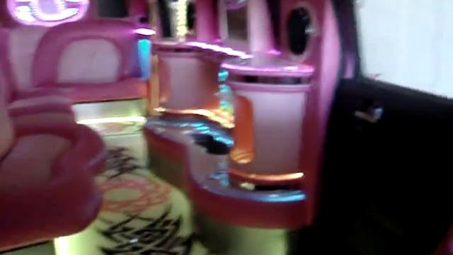 CUSTOM 2008 PINK 140-INCH HUMMER LIMOUSINE BUILT BY WWW.AMERICANLIMOUSINESALES.COM CALL 310-762-171 смотреть онлайн