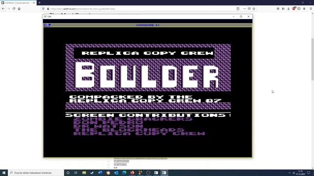 C64 emulator written with C++ смотреть онлайн