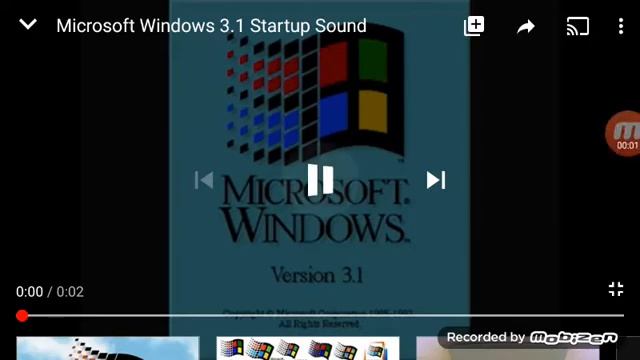 Microsoft Windows 3.1 logo смотреть онлайн