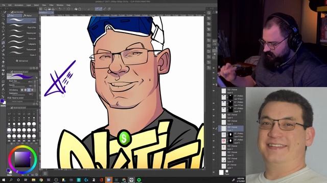 Clip Studio - Stabilization - How I use it in My Caricatures смотреть онлайн