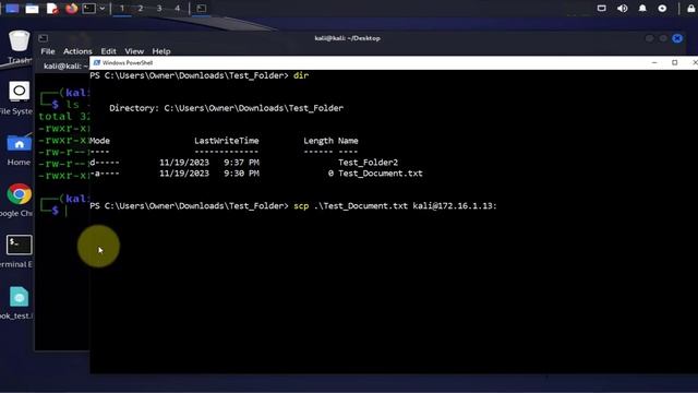 How To Transfer Files and Folders from Windows to Kali Linux. Transfer/Copy Files using SCP/SSH смотреть онлайн